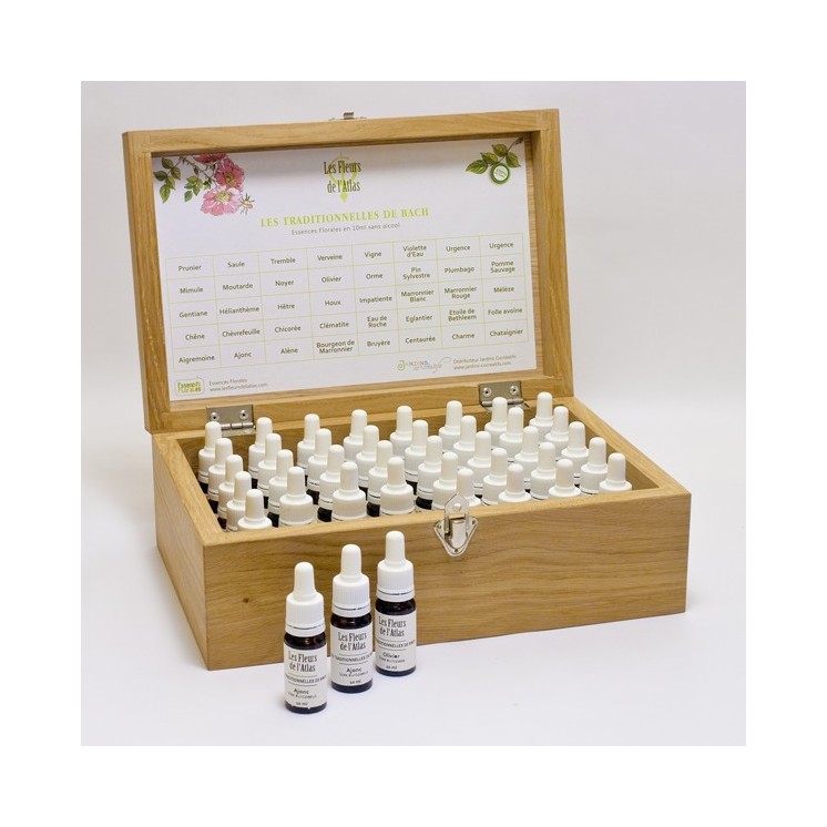 COFFRET BOIS VIDE FLEURS DE L'ATLAS COFFRET BOIS VIDE FLEURS DE L'ATLAS