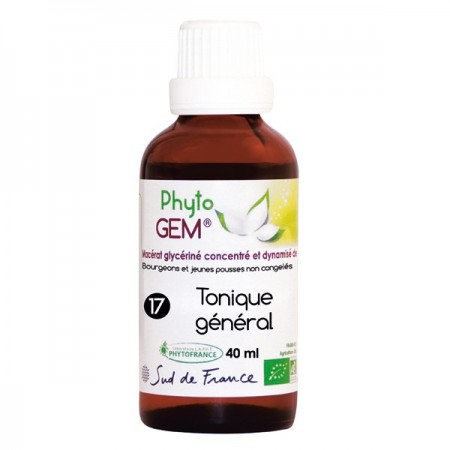 17 - GEMMO TONIQUE GENERAL - 40ml