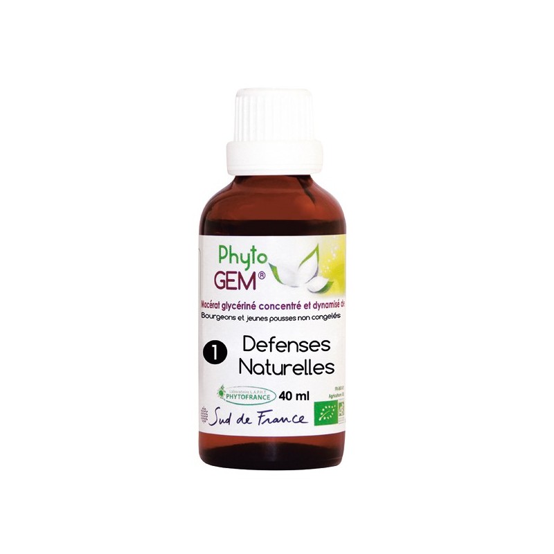 GEMMO DEFENSES NATURELLES - 40 ml GEMMO DEFENSES NATURELLES - 40 ml