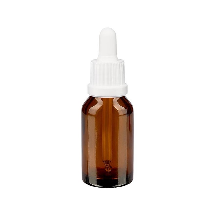 Flacon verre brun 30 ml Din 18