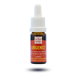 URGENCE 10ml sans alcool, Solution de secours
