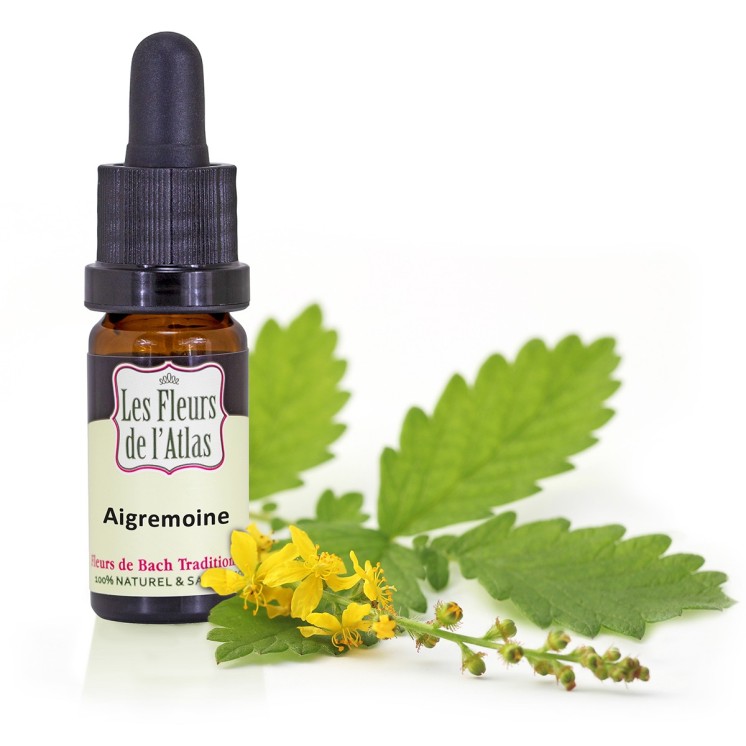 Aigremoine / Agrimony/ sans alcool /  10, 30ml & 30 ml spray