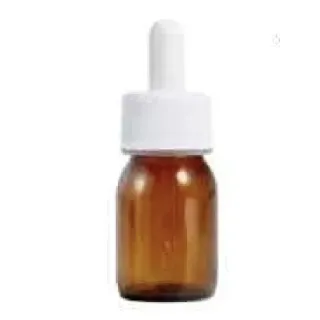 Flacon en verre brun 30 ml PP28 avec pipette