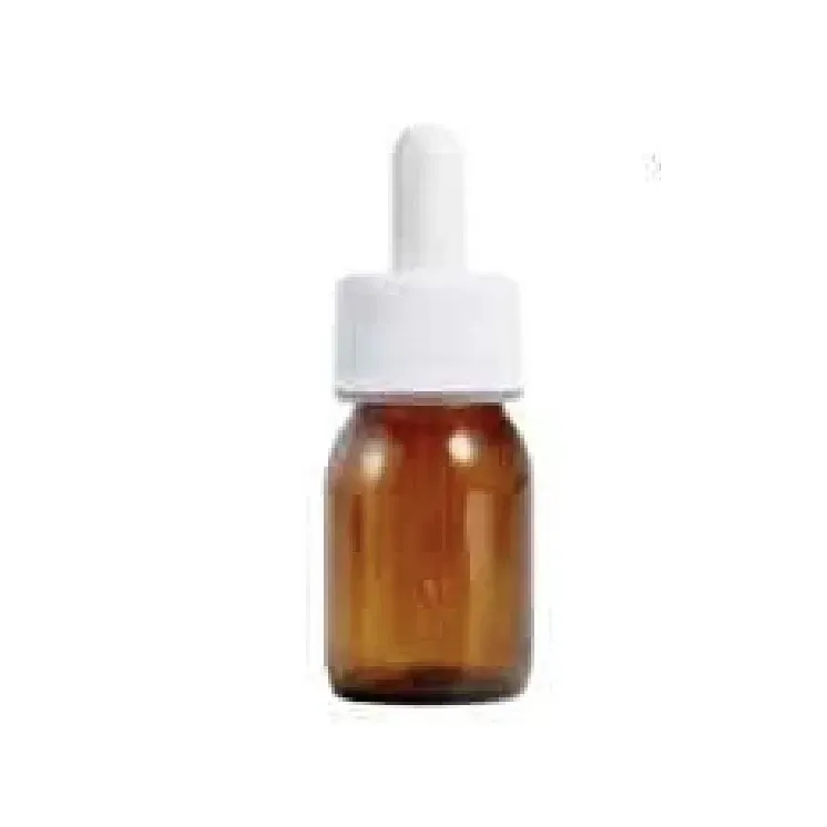 Flacon en verre brun 30 ml PP28 avec pipette